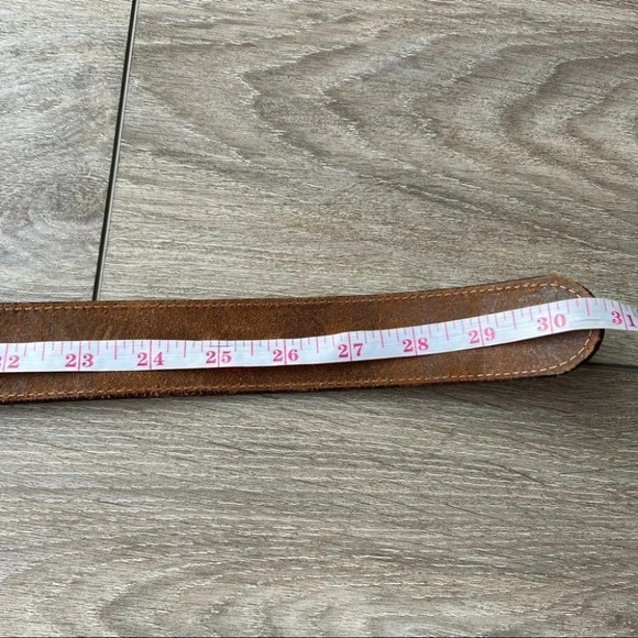 Vintage Kudos Boho Western Leather Belt - Picture 12 of 14